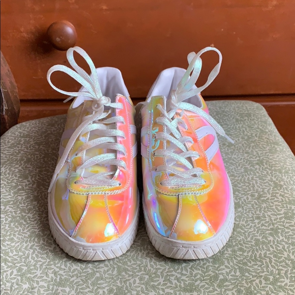 Iridescent Tretorn Sneakers